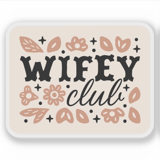 妻の会カウボーイスタイルの妻カントリーカウガール美学 シール (正面)