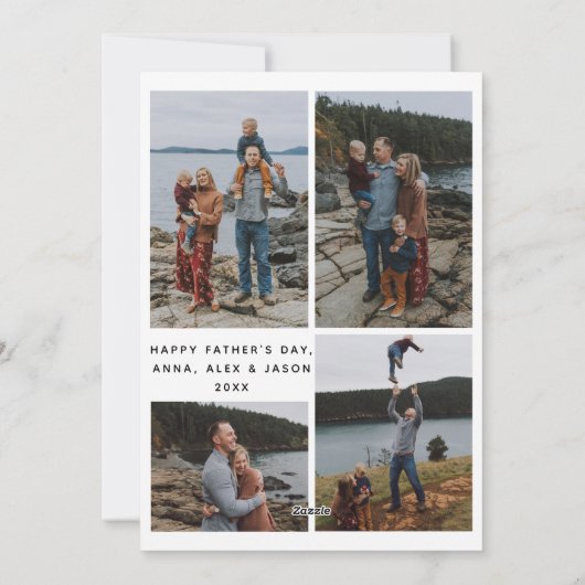 妻の写真から夫のデイカードへ シーズンカード (裏面)