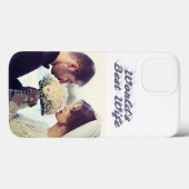 妻の写真 グレー Case-Mate iPhoneケース (裏面 (横))