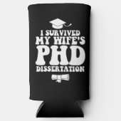 妻の博士論文を乗り越えた私 スリム缶クーラー (正面)