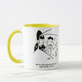 妻の夫がドリンクの運転手 マグカップ (左)