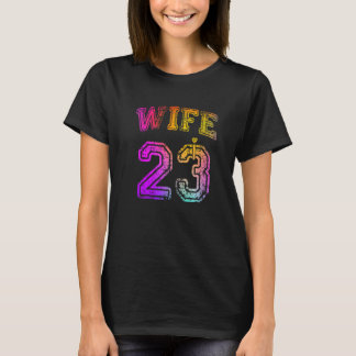 妻の婚約パーティー 妻のマッチング 2023 ハネムーン Tシャツ