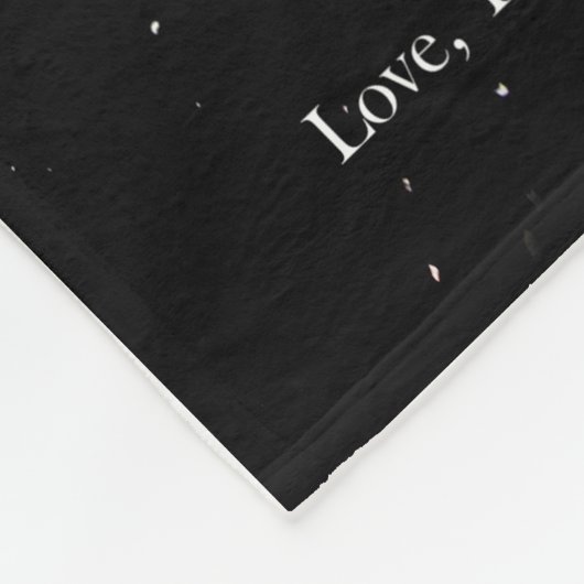 妻の恋人たち|妻に愛した忘れことはない フリースブランケット (角)