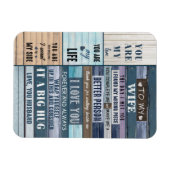 妻の恋人たち|妻に愛する夫を愛する マグネット (横)