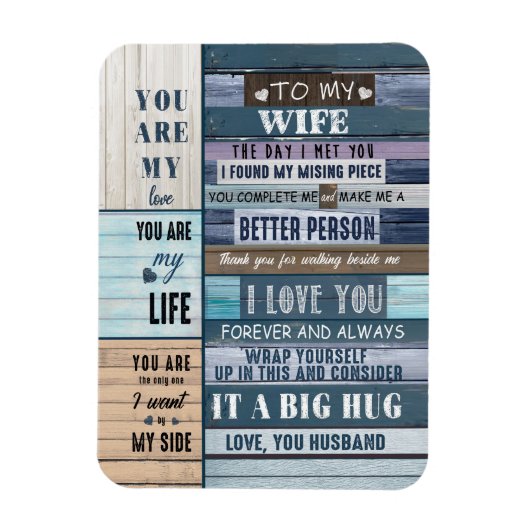 妻の恋人たち|妻に愛する夫を愛する マグネット (縦)