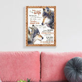 妻の恋人|私の妻に私は永遠にあなたを愛し、常に キャンバスプリント (インサイチュ (リビング))