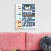 妻の恋人 | To My Wife愛する夫 キャンバスプリント (インサイチュ (リビング))