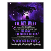 妻の恋人 | To My Wife私はあなたをとても愛している フォトプリント (正面)