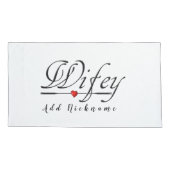 妻の愛（妻/嫁） 枕カバー (裏面)