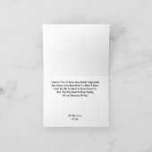 妻の感謝の日の素晴らし主婦 カード (内部)