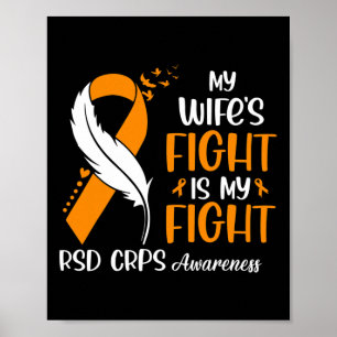 妻の戦いは私の戦いRsd Crps認識度Fea ポスター