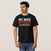 妻の方がルールですよ~冗談でしょ? Tシャツ (正面フル)