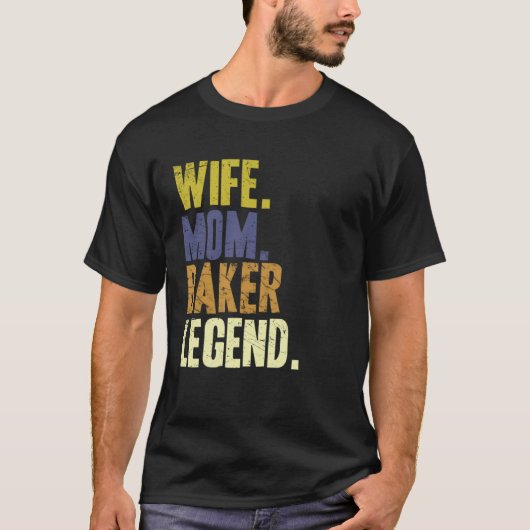 妻の母ベーカー母 Tシャツ (正面)