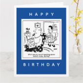 妻の消費生活にショックを受けた夫の連続漫画 カード (黄色い花)