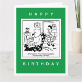 妻の消費生活にショックを受けた夫の連続漫画 カード (正面)