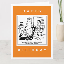 妻の消費生活にショックを受けた夫の連続漫画 カード