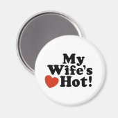 妻の熱さ マグネット (正面/裏面)