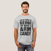 妻の腕の簡単旦那じゃなくて Tシャツ (正面フル)