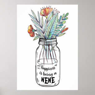 妻の芸術の幸福はネネである ポスター