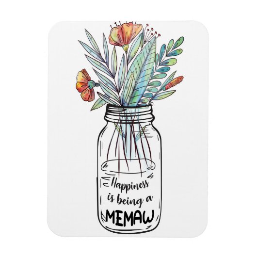 妻の芸術の幸福はミューである マグネット (縦)