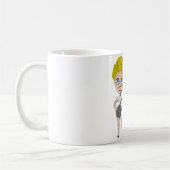 妻の誕生日を思い出すおもしろい引用文 コーヒーマグカップ (左)