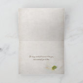 妻の誕生日デイジーブーケ カード (内部)