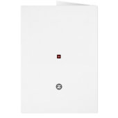 妻の誕生日ブルーとピンクのケーキと庭のために (裏面)