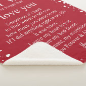 妻の贈り物 |夫からの妻への手紙 シェルパブランケット (3/4)