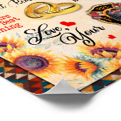 妻の贈り物 |夫からの妻への手紙 ポスター (角)