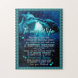 妻の贈り物 |私は永遠にあなたを愛している妻への手紙 ジグソーパズル