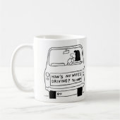 妻の運転は? コーヒーマグカップ (左)