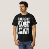 妻の面白い引用 Tシャツ (正面フル)