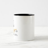 妻はコーヒーより熱い ツートーンマグカップ (中央)