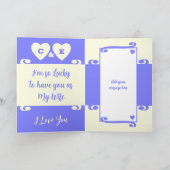 妻はダイヤモンド60周年紫を愛している カード (内部)