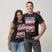 妻はデンマーク語で何も怖くない Tシャツ (ユニセックス)