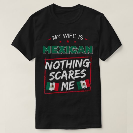 妻はメキシコ統一された州伝統 Tシャツ (デザイン正面)