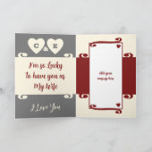 妻はルビー40周年記念グレーを愛している カード (内部)