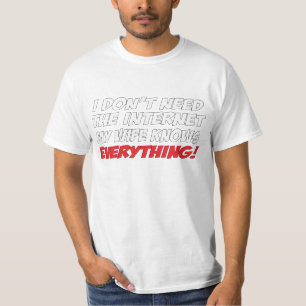 妻は大切なシャツを知っている Tシャツ