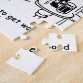 妻は夫が求婚しようとはしないと言う ジグソーパズル (側面)