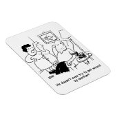 妻は夫が求婚しようとはしないと言う マグネット (右側)