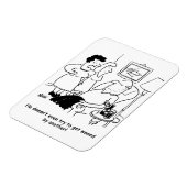 妻は夫が求婚しようとはしないと言う マグネット (左側)