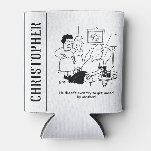 妻は夫が求婚しようとはしないと言う 缶クーラー (正面)