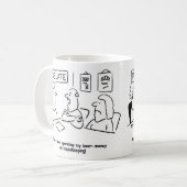 妻は夫のビール代を家事に使う コーヒーマグカップ (正面左)