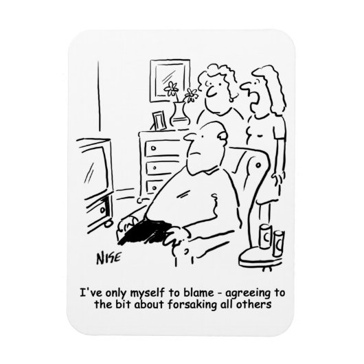 妻は誓いを結婚後悔する マグネット (縦)