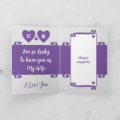 妻は銀25周年紫を愛している カード (内部)