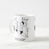 妻は駐車時に関連カウンセラーの車を解体する コーヒーマグカップ (正面左)