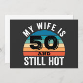 妻は50歳でもまだセクシー 招待状 (正面/裏面)