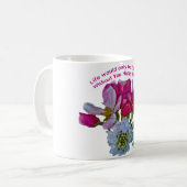 妻へのハッピーバースデー。 マグカップ (正面左)