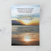 妻へのバレンタインメッセージカード カード (内部)