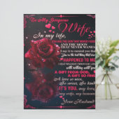 妻への手紙ギフト、カップル愛ウェディングギフト メニュー (スタンド正面)